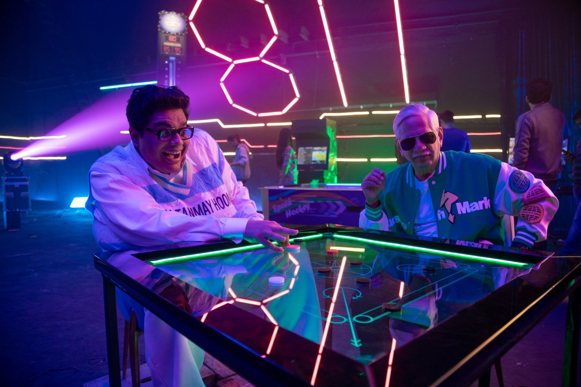 Kotak 811 campaign cover featuring Tanmay Bhat and Samay Raina at an arcade